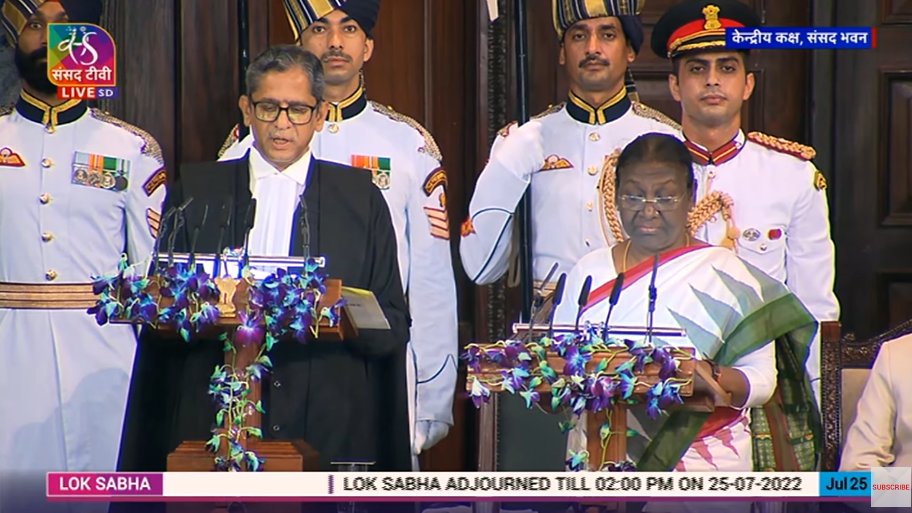 द्रौपदी मुर्मू ने राष्ट्रपति पद की ली शपथ, देश को मिली दूसरी महिला राष्ट्रपति