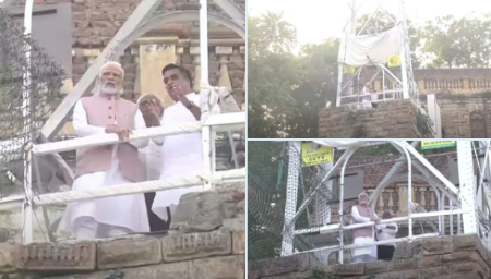 PM Modi पहुंचे मोरबी, पुल हादसे के पीड़ितों से की मुलाकात, टूटे ब्रिज का भी किया मुआयना